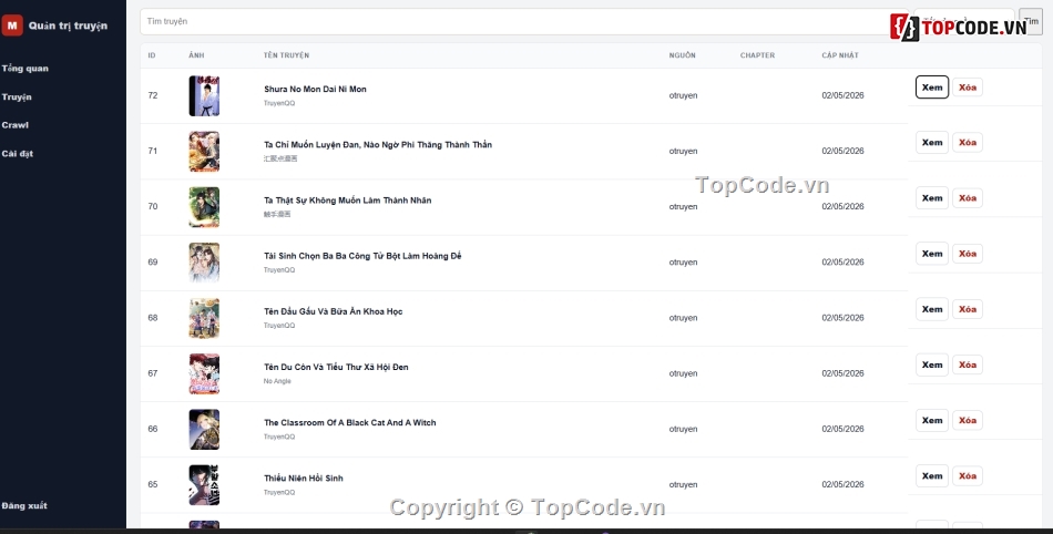 web truyện,truyện tranh,web đọc truyện